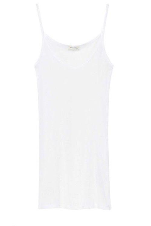 American Vintage Top Mas02 hvid