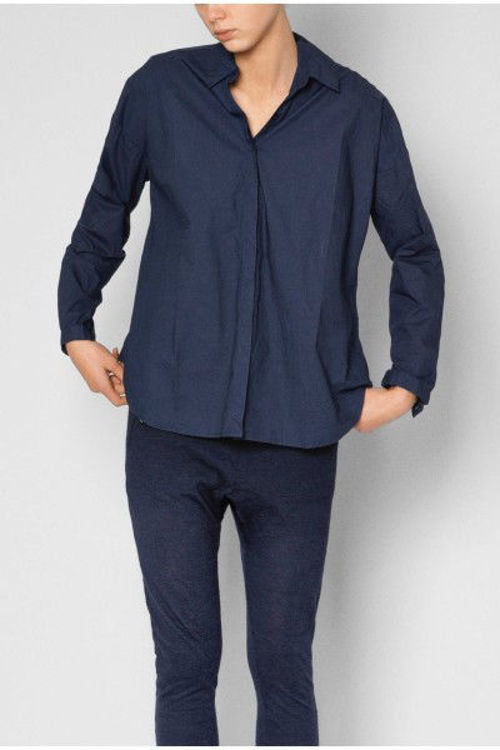 Aiayu Slim skjorte navy