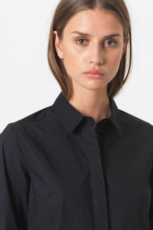 Second Female Larkin LS Classic skjorte sort