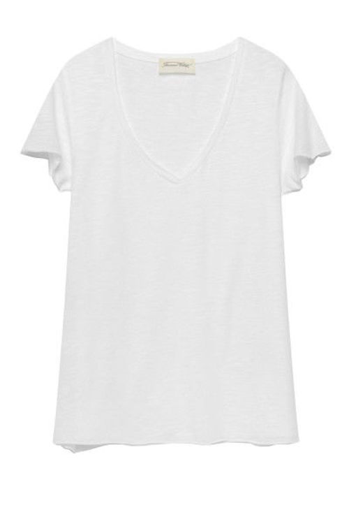 American Vintage T-shirt JAC51B hvid