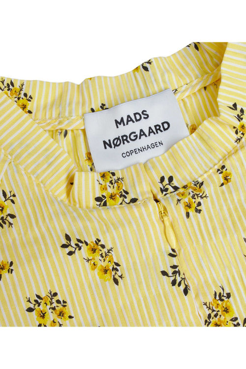 Mads Nørgaard Crinkle Dupina kjole sunny flower