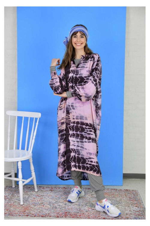 Black Colour Pixi kaftan kjole flere farver