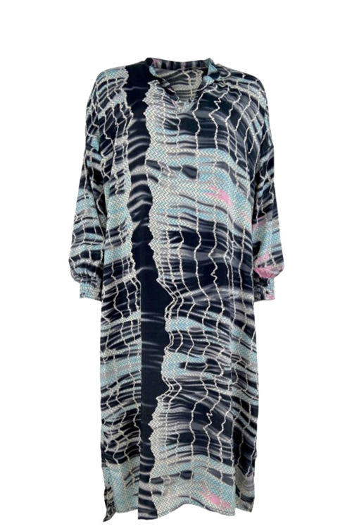 Black Colour Pixi kaftan kjole flere farver