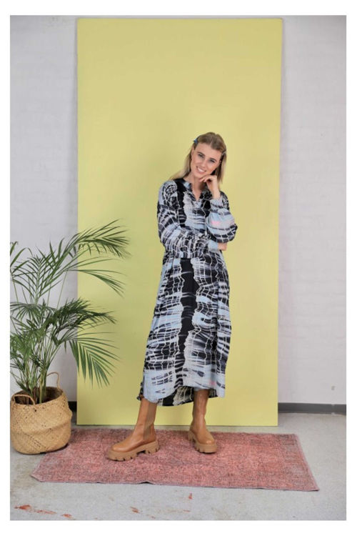 Black Colour Pixi kaftan kjole flere farver