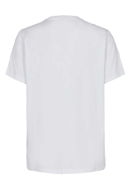 Ganni T-Shirt Smiley bright white
