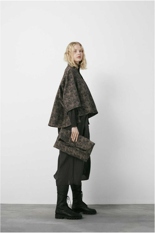 Rabens Saloner Nikita jacquard kappe/jakke ash