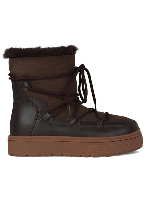 Lovelies Snow Rock Winter Boot chocolate