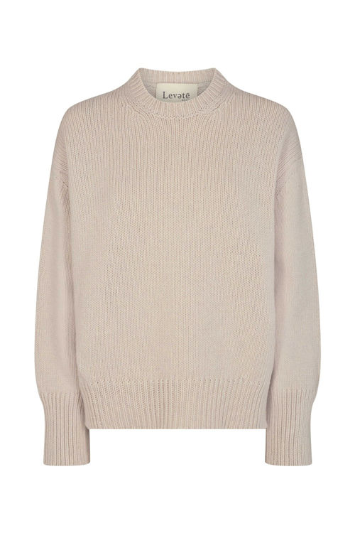 Levetè Room LR-Perle 1 strik pullover sand