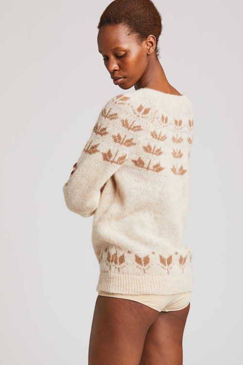 Gai+Lisva Mille strik nougat melange