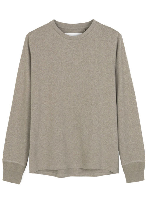 Aiayu Long Sleeve Tee hazel melange