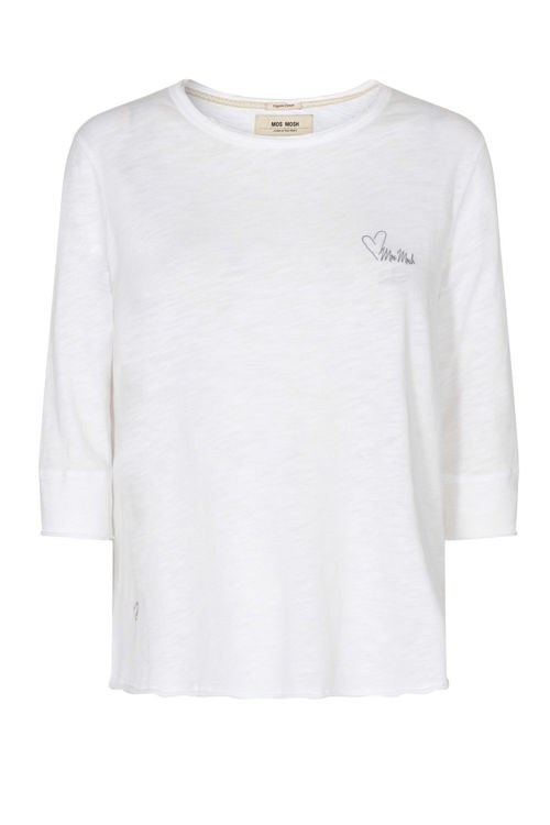 Mos Mosh Zelma Tee white