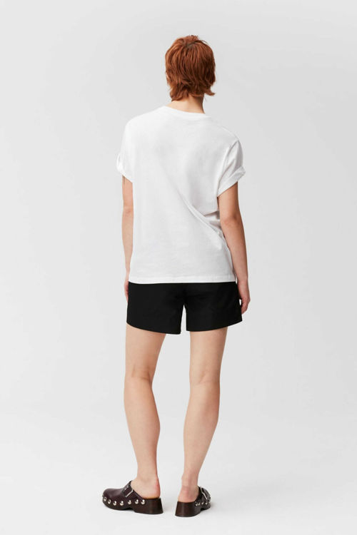 Ganni Love Club T-shirt bright white