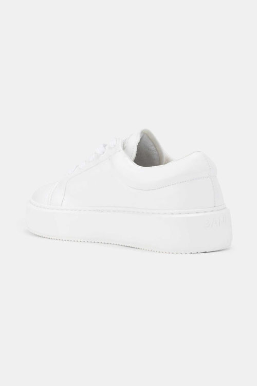 Ganni Sporty Mix Sneakers egret