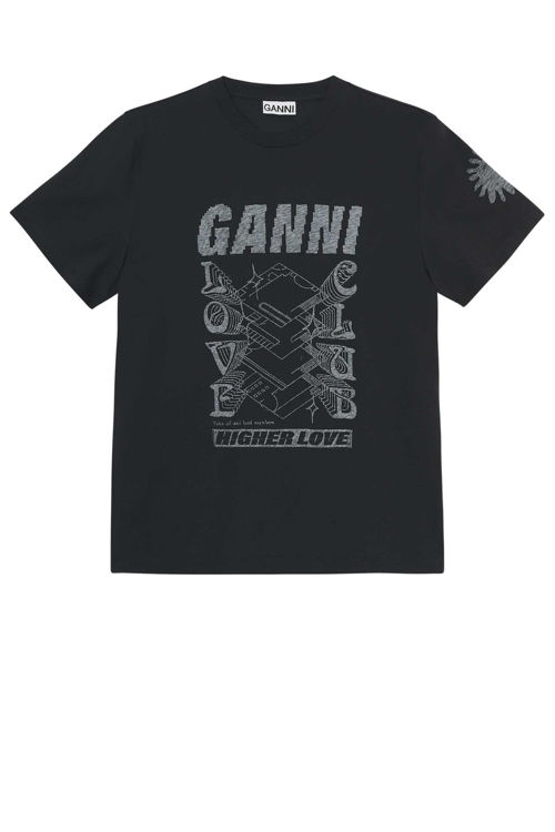 Ganni Love Club T-shirt pharaon