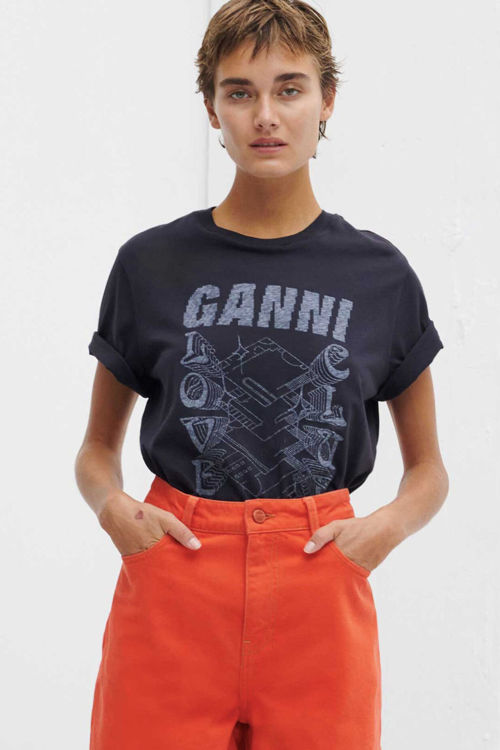 Ganni Love Club T-shirt pharaon