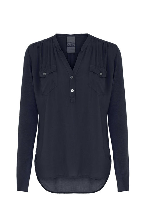 AJ.117 Project Moe bluse midnight