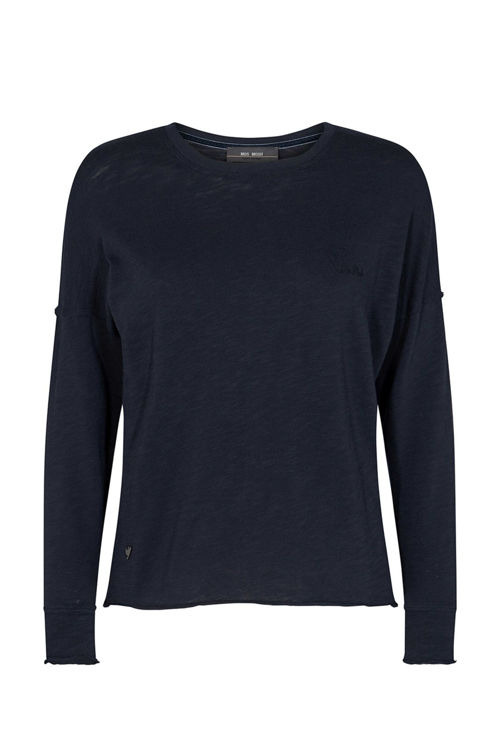 Mos Mosh Glory O-LS Tee salute navy