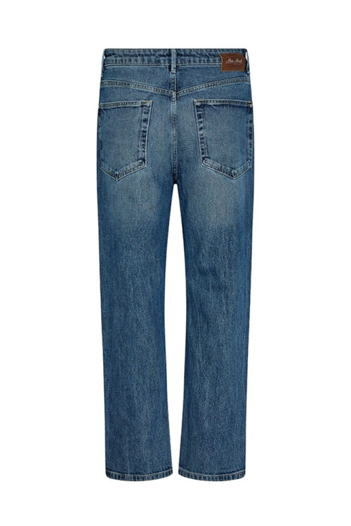 Mos Mosh Rachel Modra jeans blue cropped