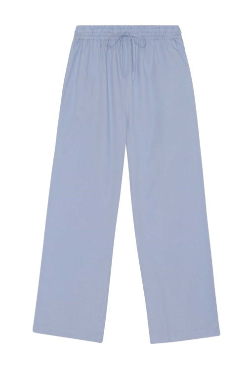 Moshi Moshi Mind Moon pants poplin light blue