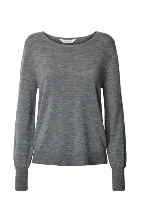 Gai+Lisva Katrine strik grey melange