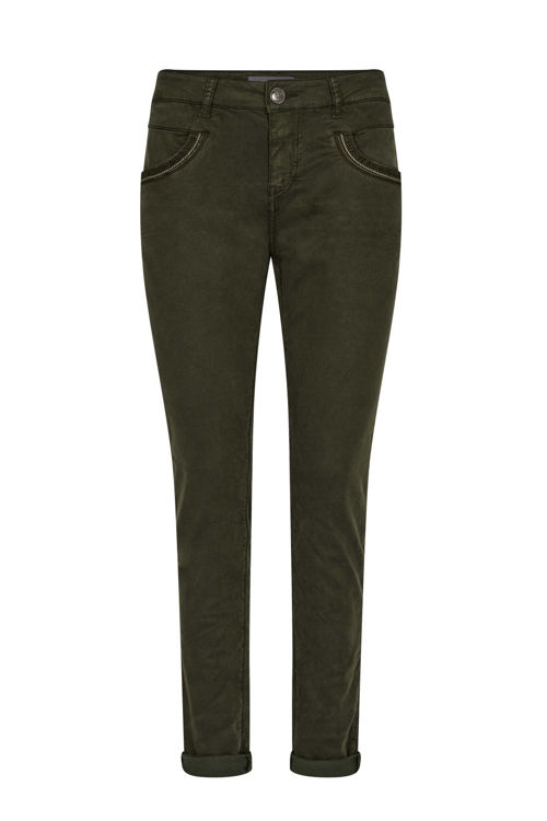 Mos Mosh Jeans Naomi Treasure black el. green