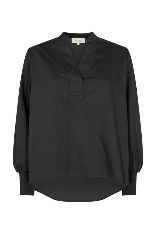 Levetè Room LR-Isla solid 35 bluse sort