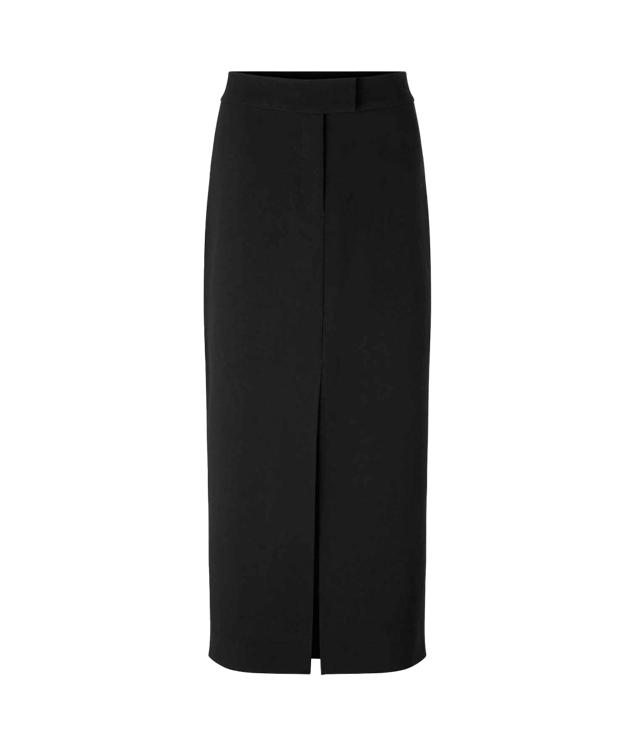 Second Female Fique pencil skirt black