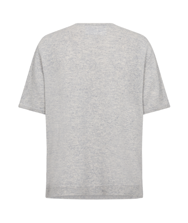 Levete LR-Eloise 4 strik t-shirt light blue