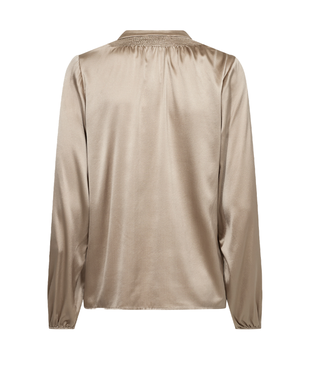 Levete LR-Dakota 42 silke bluse sand