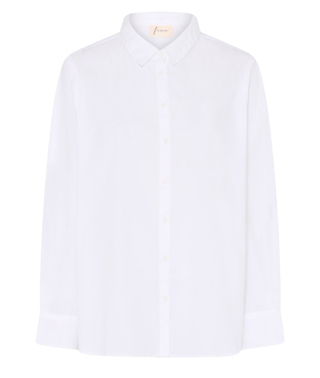 Frau Dhaka skjorte Bright white