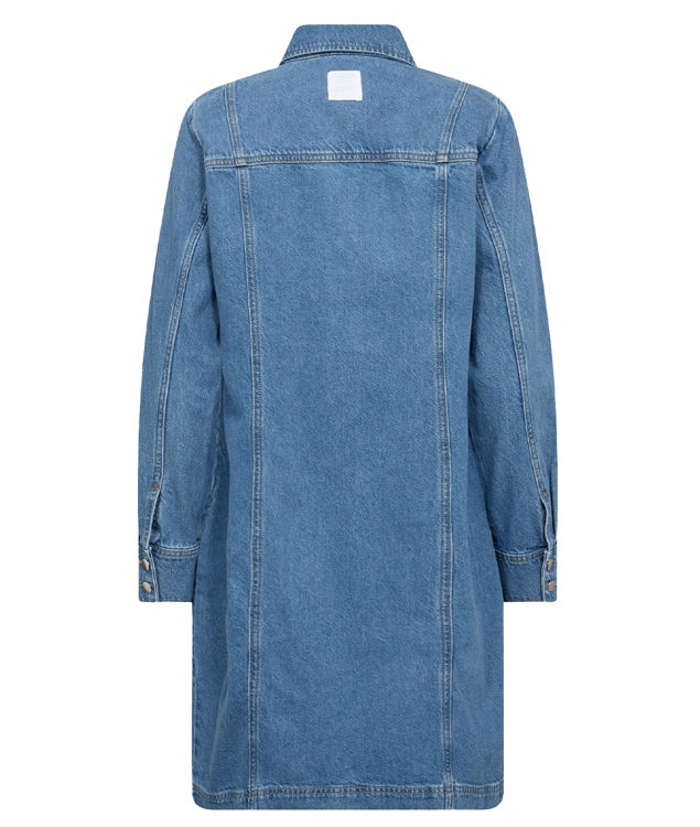 Levete LR-Frilla 2 Dress denim blue