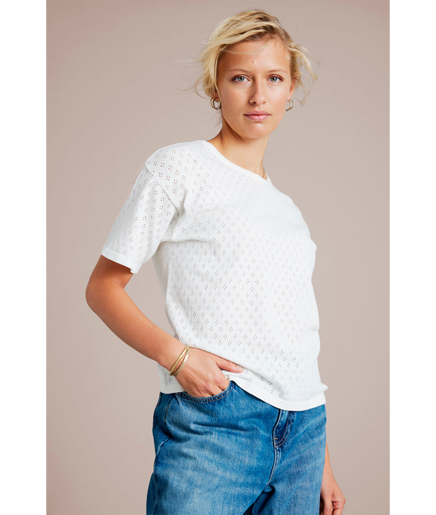 SibinLinnebjerg Everly strik offwhite