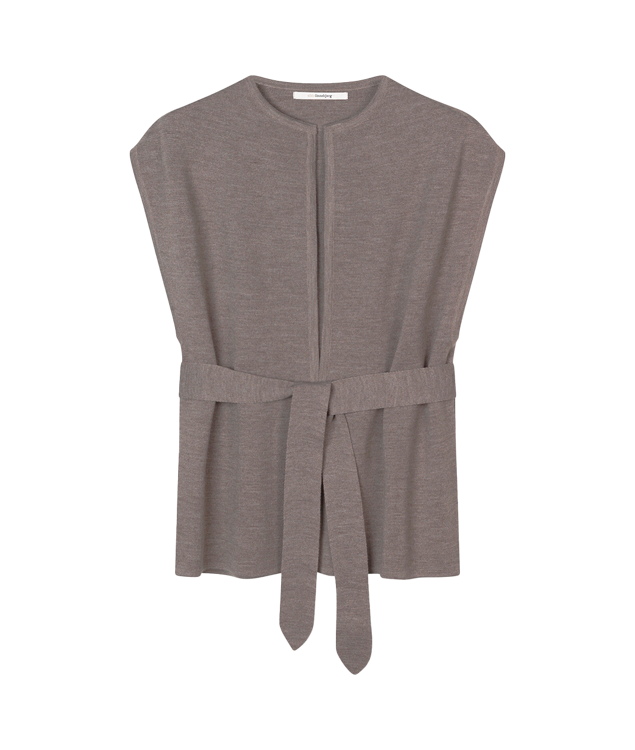 SibinLinnebjerg Nora strik vest grizzly