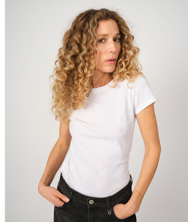 Mos Mosh Lago O-ss tee white
