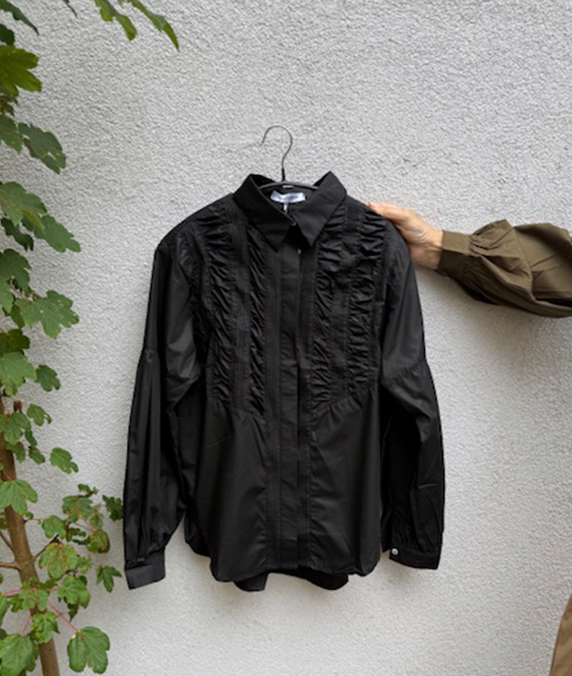 by Lund Alma skjorte black
