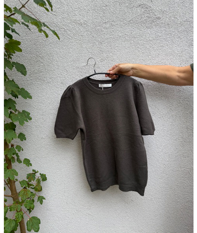 by Lund strik casmere Inga Taupe