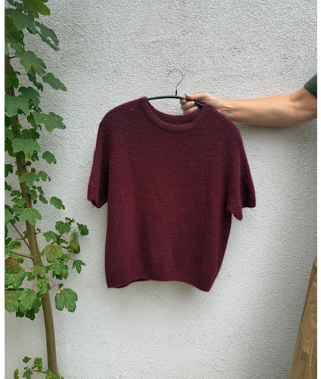 by Lund strik bordeaux Grethe
