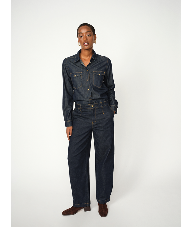 Mos Mosh Tino chino jeans dark blue