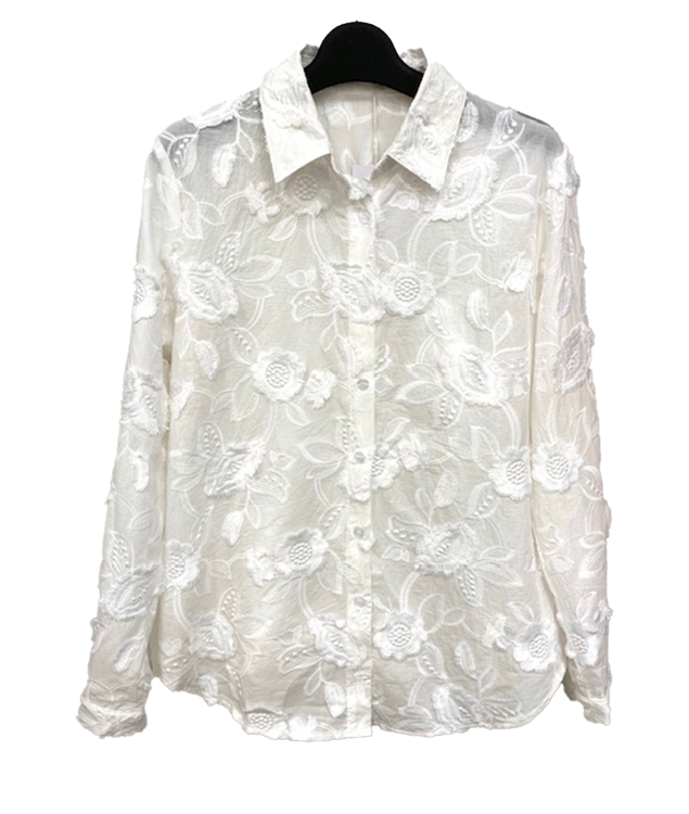 by Lund skjortebluse Thilda white