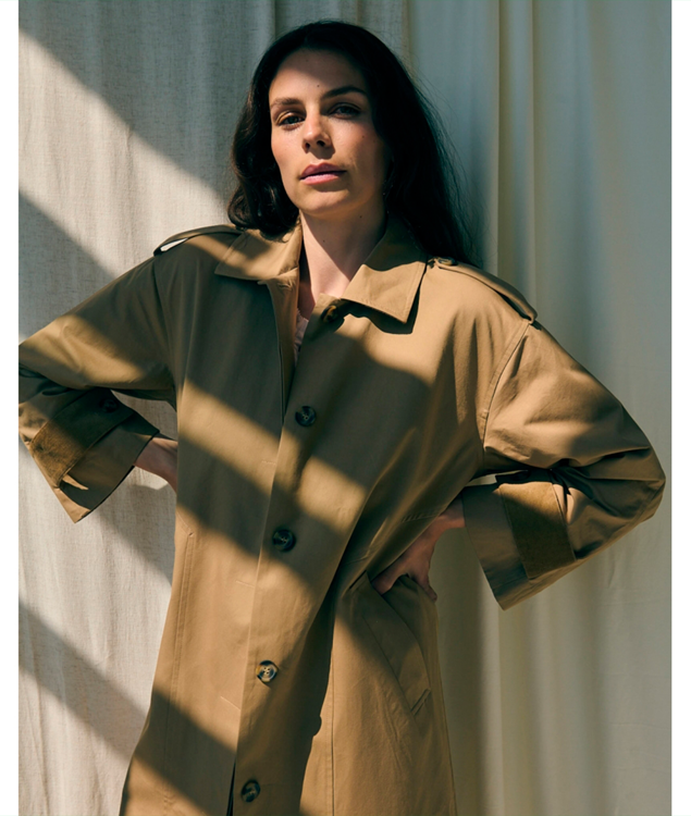 La Rouge Alma Trenchcoat sand