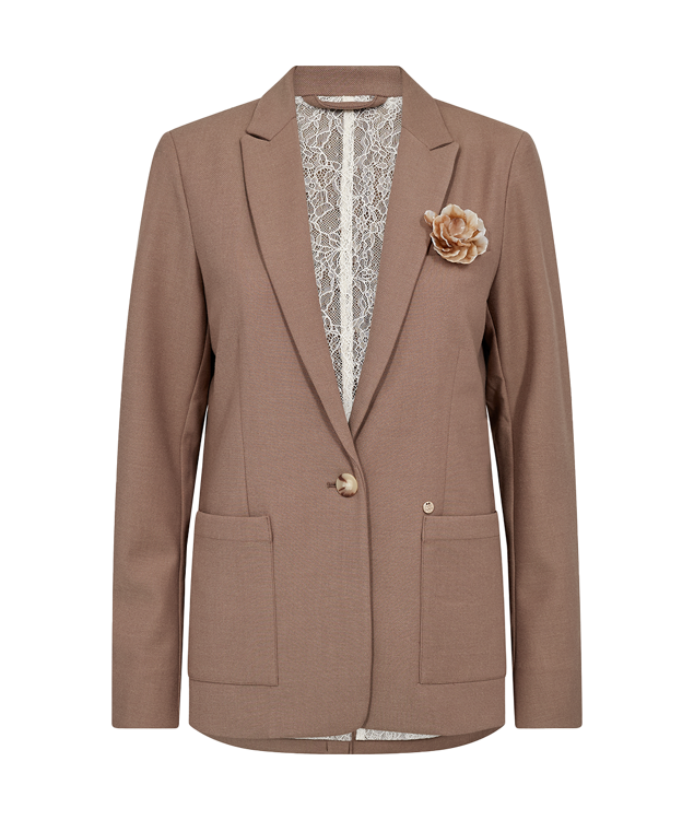 Mos Mosh Phebs Polly Blazer coffee