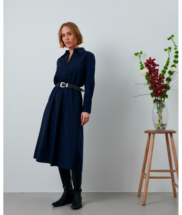 La Rouge Kamilla shirt Dress Navy