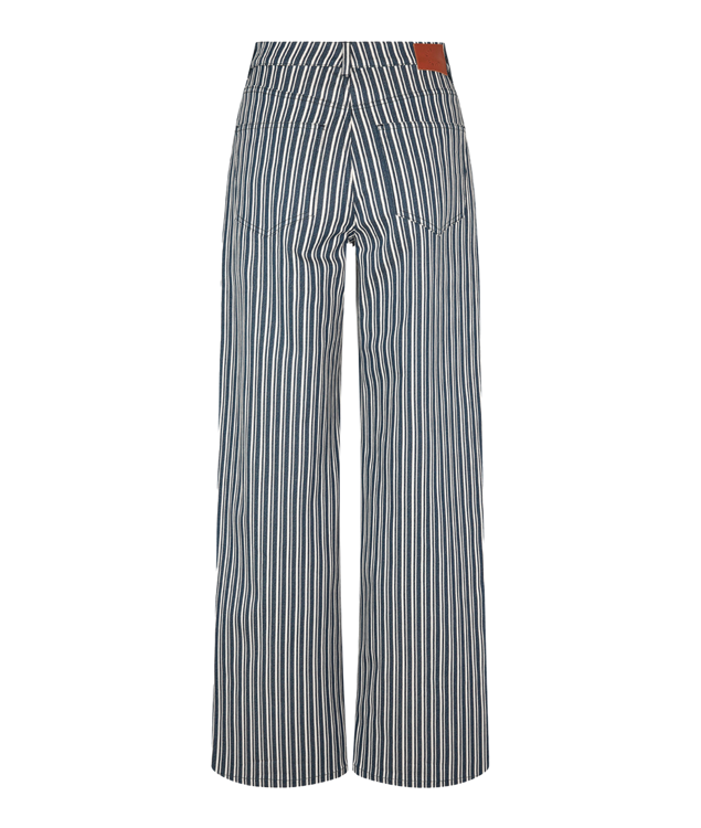 Five Units Erica bukser blå stribet