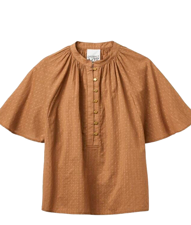 AJ117 Sandie blouse praline