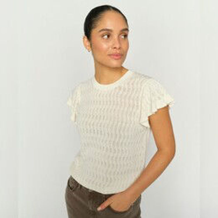 Mos Mosh Ganna Pattern knit top