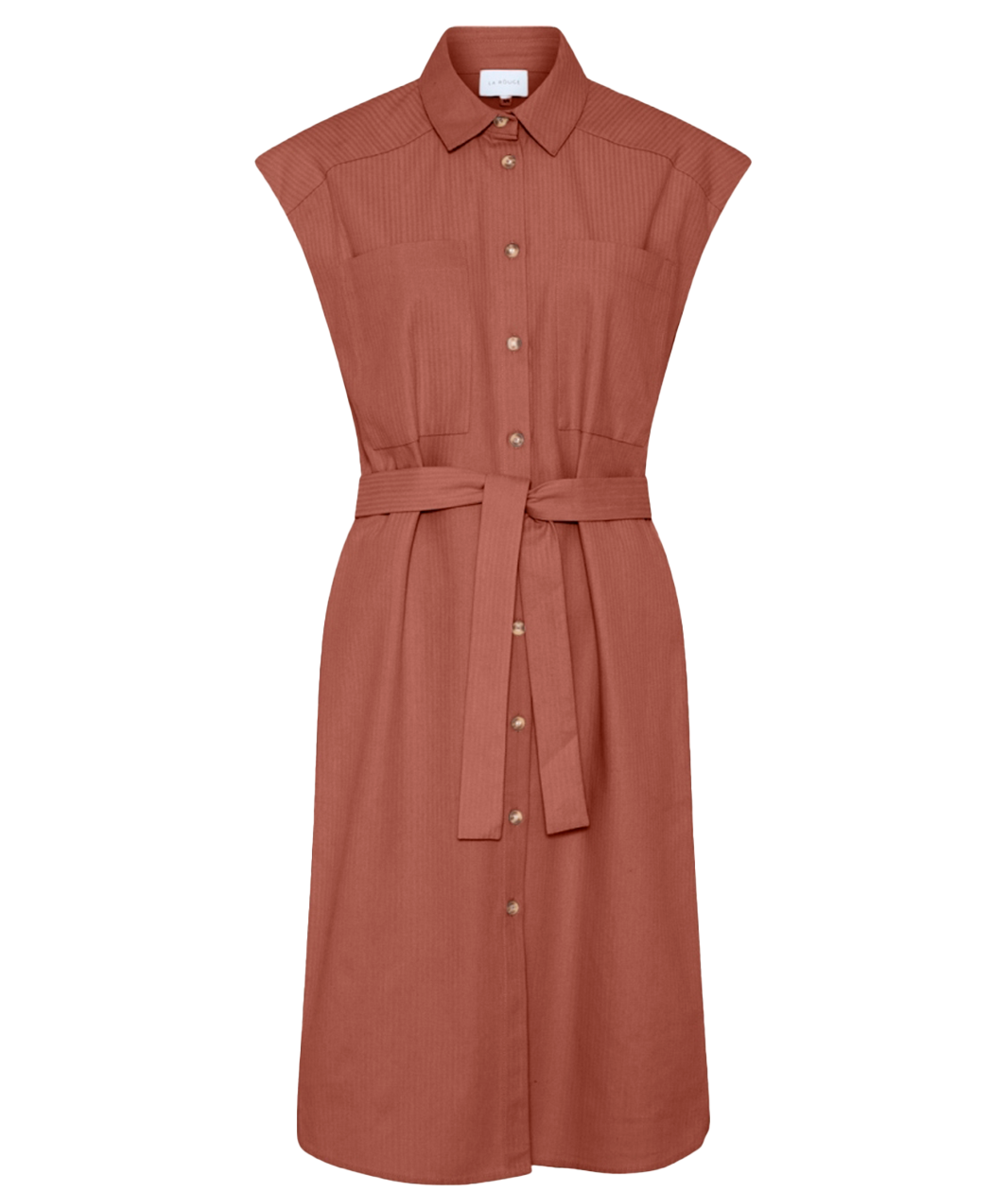 Fru Lund - La Rouge Lila Dress Terra cotta